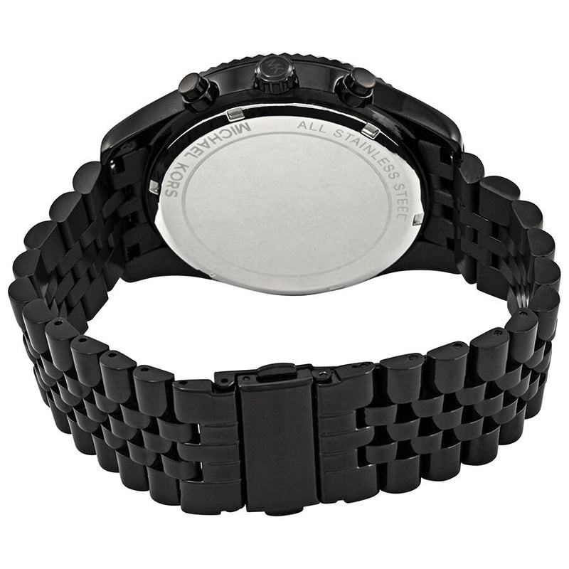 Michael Kors Lexington Chronograph Silver Crystal Pave Dial  Men's Watch MK8605 - Watches of New Zealand #3