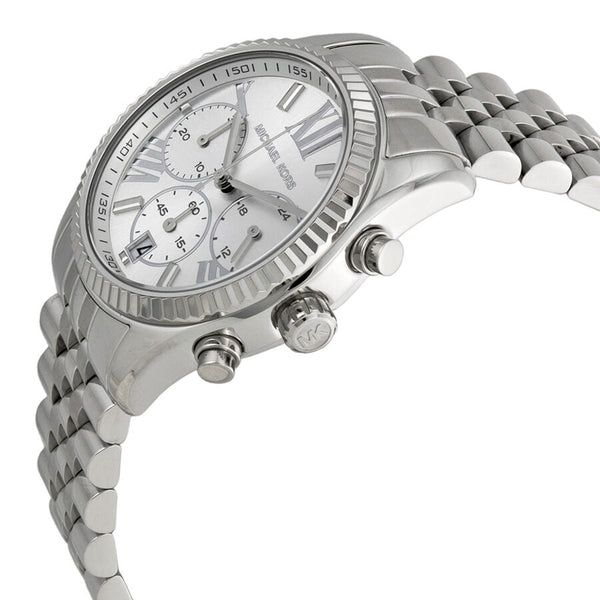 Michael Kors Lexington Chronograph Stainless Steel Ladies Watch #MK5555 - Watches of New Zealand #2