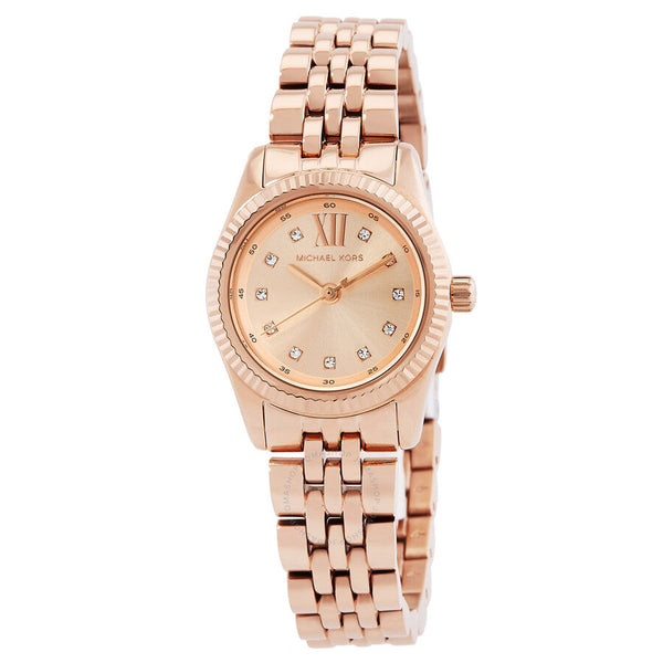 Michael Kors Lexington Quartz Rose Gold Dial Ladies Watch MK4739 - Watches of New Zealand