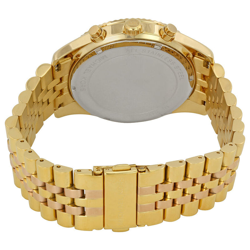 Michael Kors Lexington Rose Gold-tone Dial Ladies Chronograph Watch MK6473 - Watches of New Zealand #3