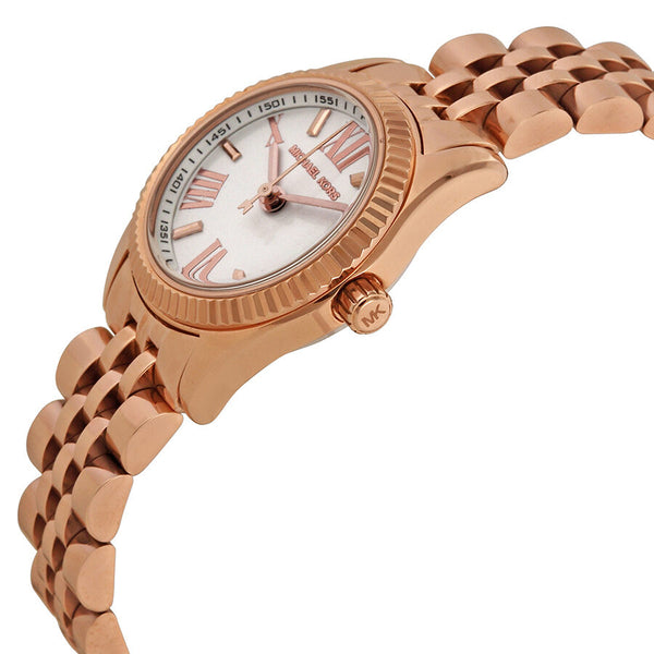 Michael Kors Lexington White Dial Rose Gold-tone Ladies Watch MK3230 - Watches of New Zealand #2