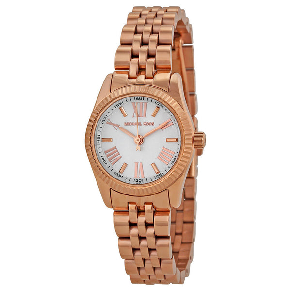 Michael Kors Lexington White Dial Rose Gold-tone Ladies Watch MK3230 - Watches of New Zealand