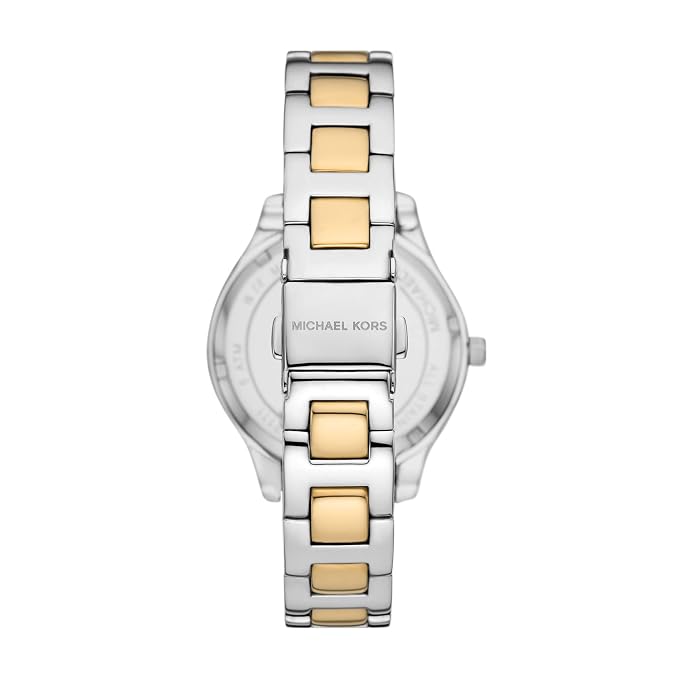 Michael Kors Liliane Two Tone Gold Silver Stainless Women's Watch MK4652