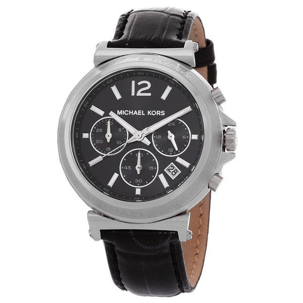 Michael Kors Maren Chronograph Quartz Black Dial Ladies Watch MK7499 - Watches of New Zealand