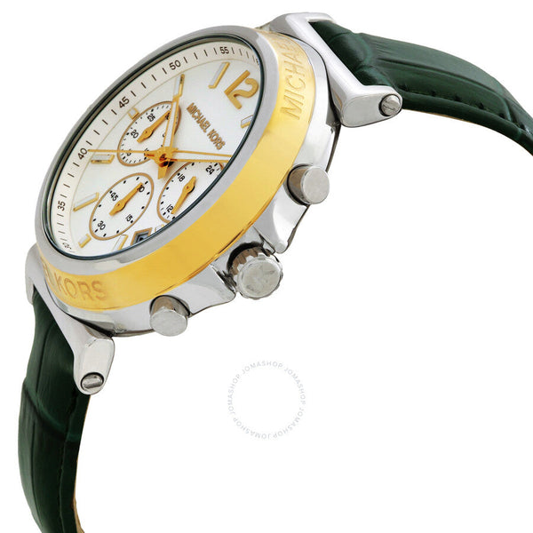 Michael Kors Maren Chronograph Quartz White Dial Ladies Watch MK7498 - Watches of New Zealand #2