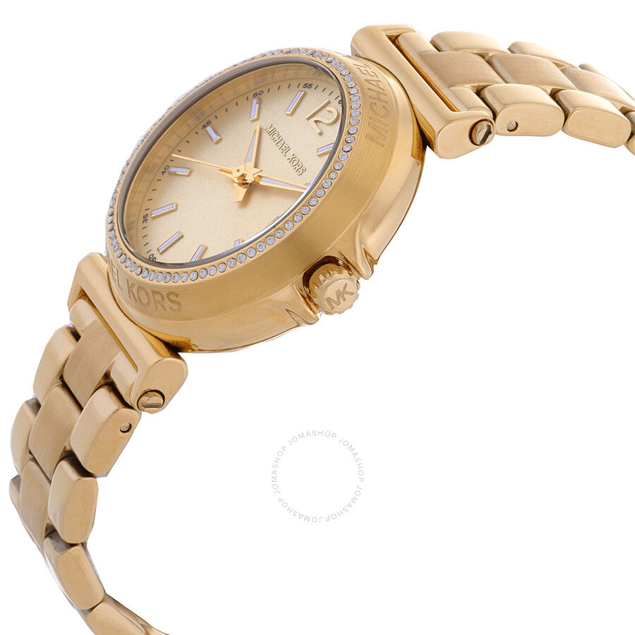 Michael Kors Maren Quartz Gold Dial Ladies Watch MK7516