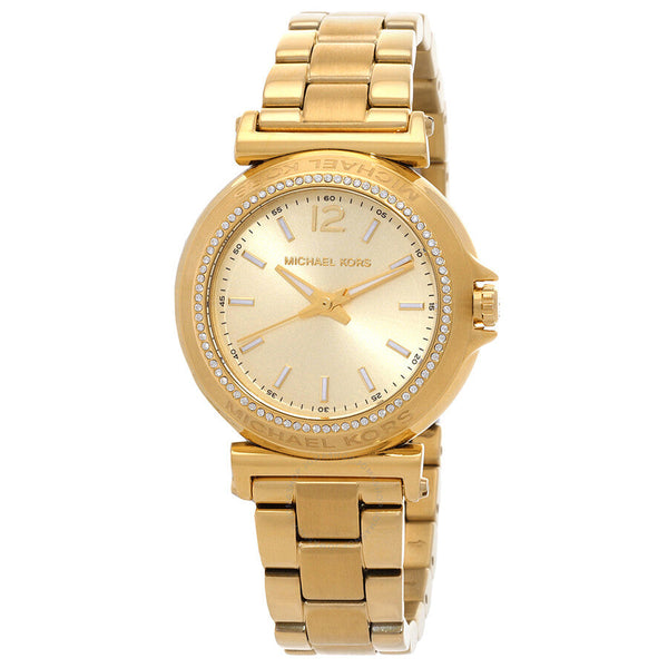Michael Kors Maren Quartz Gold Dial Ladies Watch MK7516 - Watches of New Zealand