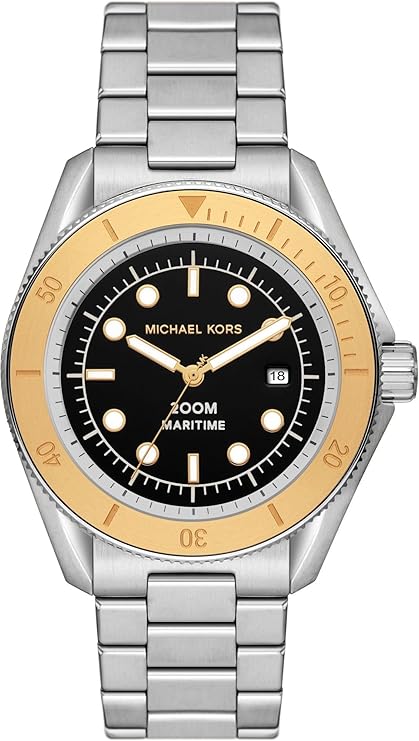 Michael Kors Maritime Silver Stainless Steel Men's Watch - MK9161
