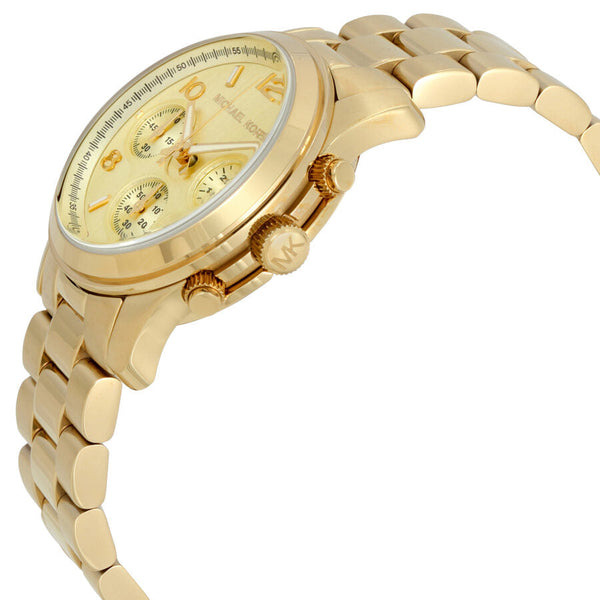 Michael Kors Midsized Chronograph Gold-tone Unisex Watch MK5055 - Watches of New Zealand #2