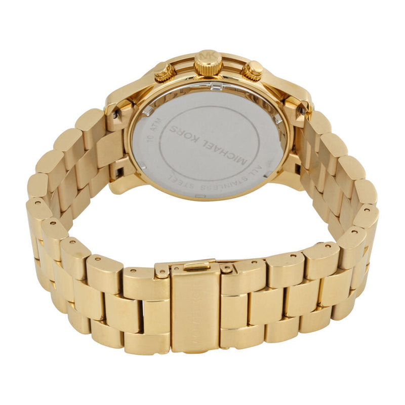 Michael Kors Midsized Chronograph Gold-tone Unisex Watch MK5055 - Watches of New Zealand #3