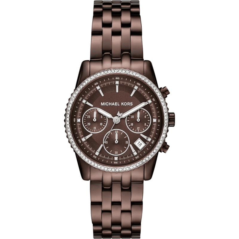 Michael Kors Mini Bryant Pave Chronograph Quartz Ladies Watch MK7559
