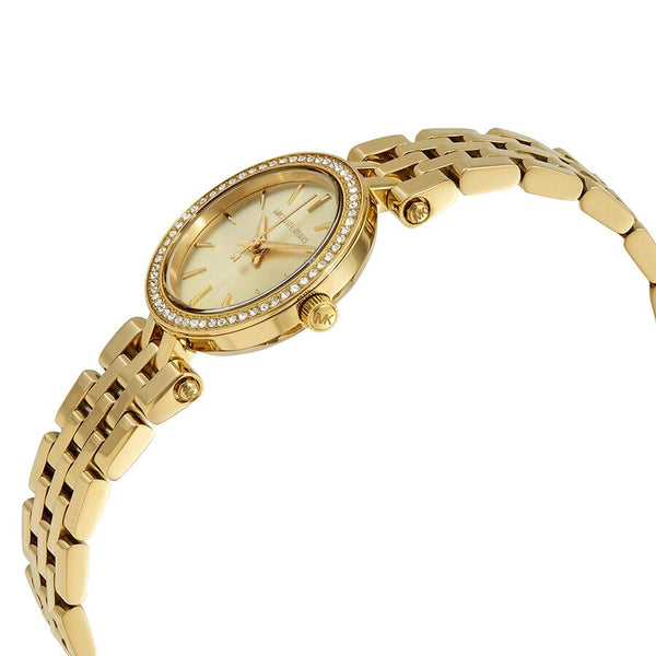 Michael Kors Mini Darci Champagne Dial Gold-tone Ladies Watch #MK3295 - Watches of New Zealand #2