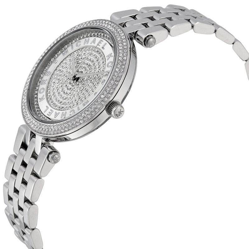 Michael Kors Mini Darci Crystal Pave Dial Stainless Steel Ladies Watch MK3476 - Watches of New Zealand #2