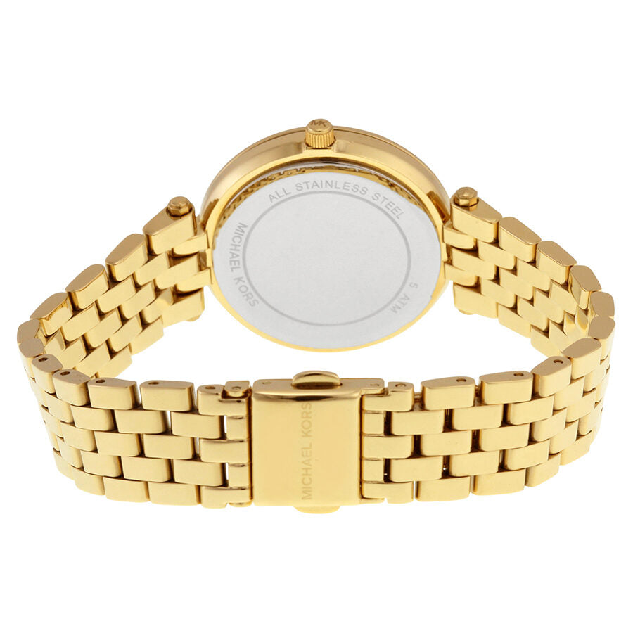 Michael Kors Mini Darci Fuchsia Dial Gold-tone Ladies Watch MK3444