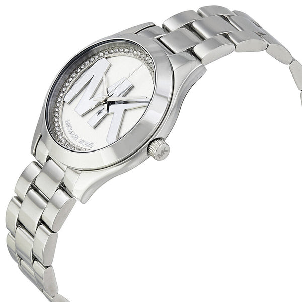 Michael Kors Mini Slim Runway Silver Dial Ladies Watch MK3548 - Watches of New Zealand #2