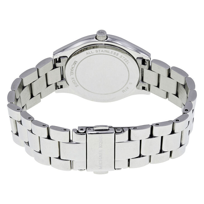 Michael Kors Mini Slim Runway Silver Dial Ladies Watch MK3548 - Watches of New Zealand #3