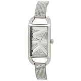 Michael Kors MK Empire Quartz Silver Dial Ladies Watch MK4841 - Watches of New Zealand