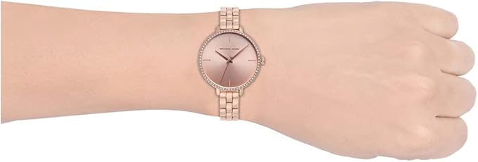 Michael Kors Analog Gold Dial Women's Watch-MK4400