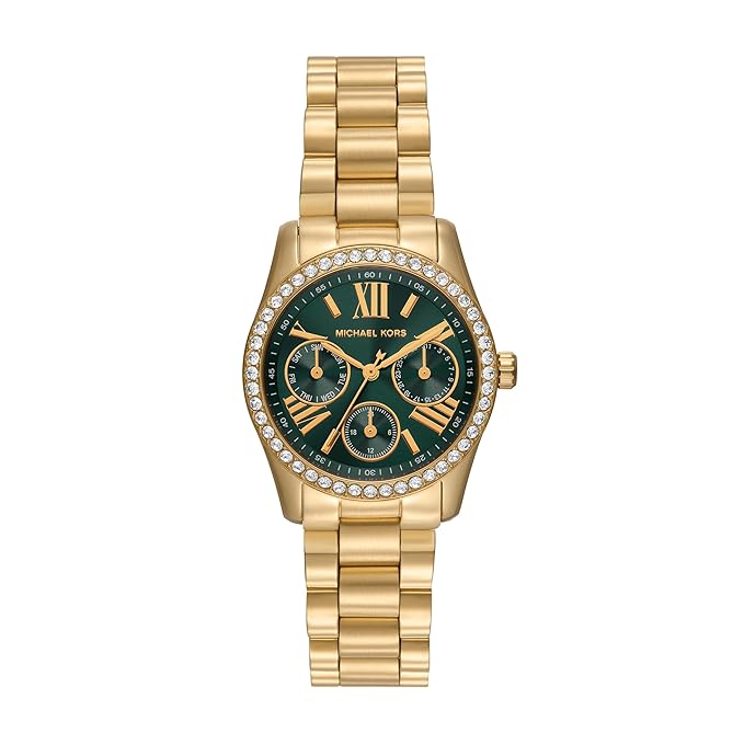 Michael Kors Multifunction Gold Stainless Steel Women's Watch - MK4924