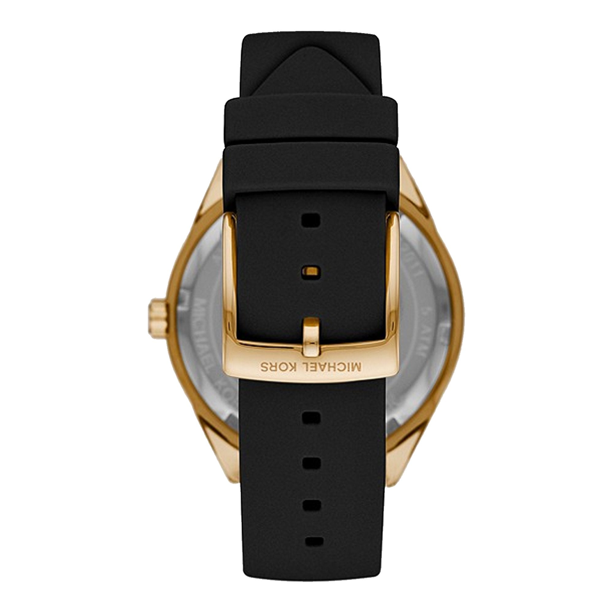 Michael Kors Quartz Black Silicon Strap Women's Watch MK6944