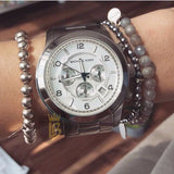 Michael Kors Runway Chronograph Silver Men's Watch MK8086 - Watches of New Zealand #9