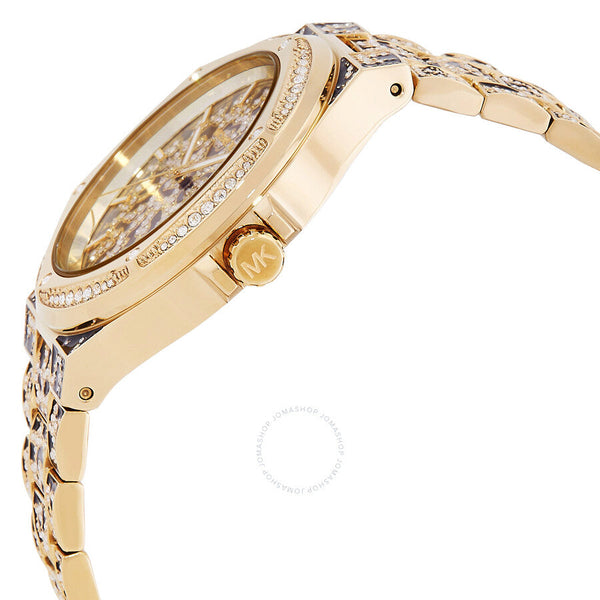 Michael Kors Oversized Lennox Animal Pave Quartz Watch MK7284 - Watches of New Zealand #2