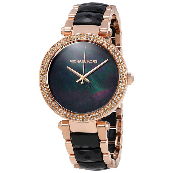 Michael Kors Parker Black Dial Ladies Watch MK6414 - Watches of New Zealand