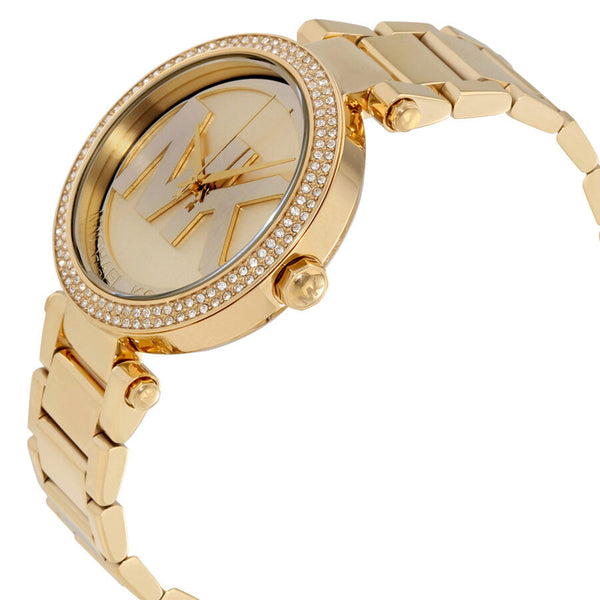 Michael Kors Parker Champagne Dial Gold-tone Watch #MK5784 - Watches of New Zealand #2