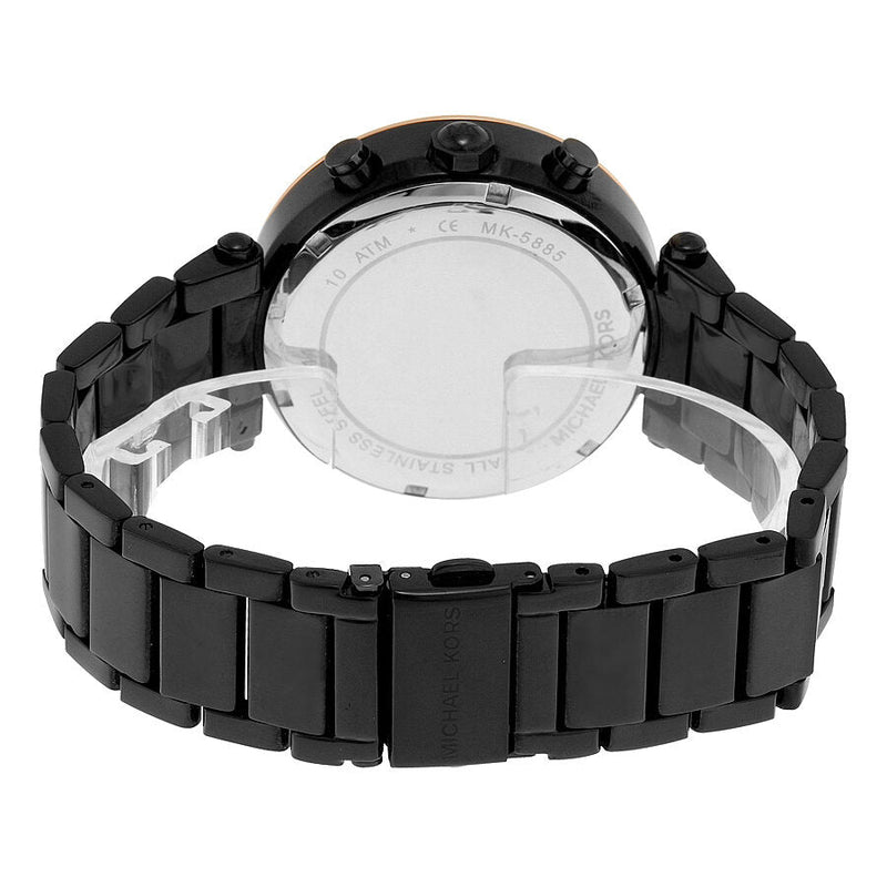 Michael Kors Parker Chronograph Black Dial Ladies Watch MK5885 - Watches of New Zealand #3