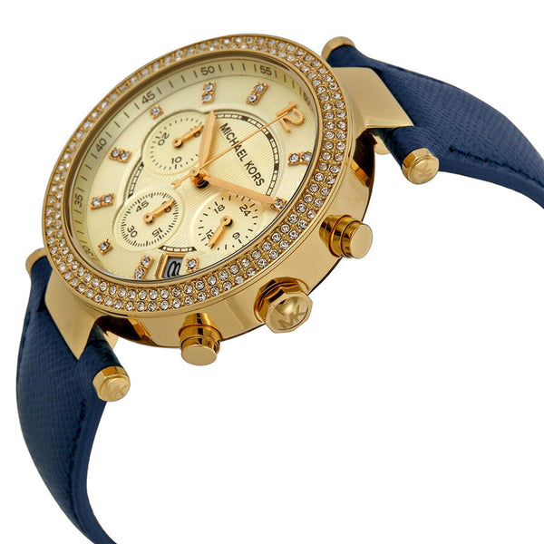 Michael Kors Parker Chronograph Gold-tone Ladies Watch #MK2280 - Watches of New Zealand #2