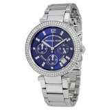 Michael Kors Parker Chronograph Navy Dial Ladies Watch #MK6117 - Watches of New Zealand