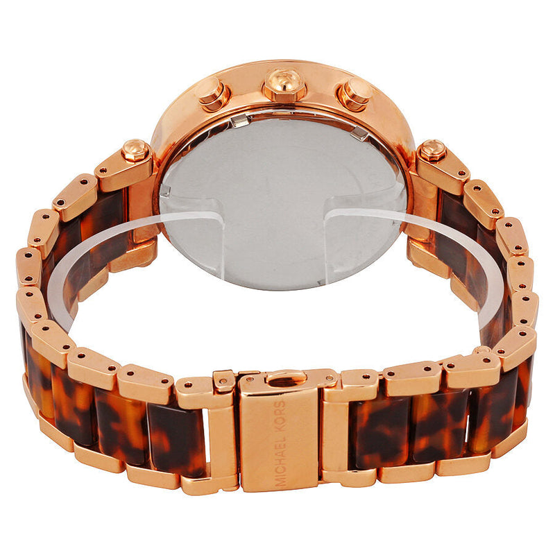 Michael Kors Parker Chronograph Rose Dial Ladies Watch MK5538 - Watches of New Zealand #3