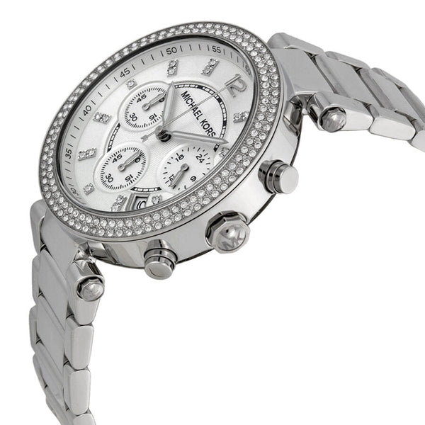 Michael Kors Parker Chronograph Silver Dial Ladies Watch #MK5353 - Watches of New Zealand #2