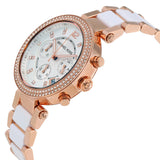 Michael Kors Parker Chronograph White Dial Ladies Watch #MK5774 - Watches of New Zealand #2
