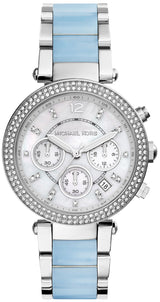Michael Kors Parker Mother of Pearl Dial Ladies Watch  MK6138 - Watches of New Zealand