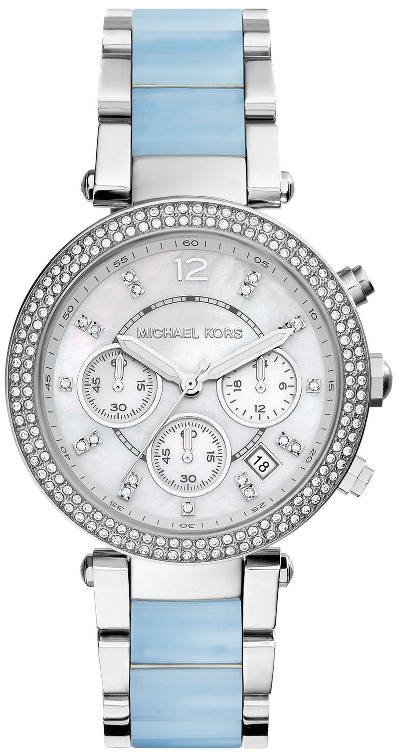 Michael Kors Parker Mother of Pearl Dial Ladies Watch  MK6138 - Watches of New Zealand