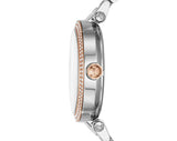 Michael Kors Parker Rose Gold and Silver Ladies Watch MK6314 - Watches of New Zealand #2