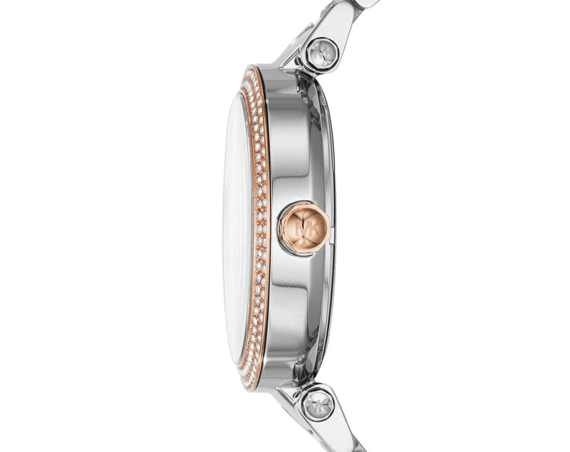 Michael Kors Parker Rose Gold and Silver Ladies Watch MK6314 - Watches of New Zealand #2