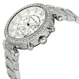 Michael Kors Parker Mother of Pearl Dial Crystals Steel Ladies Watch MK5572 - Watches of New Zealand #2