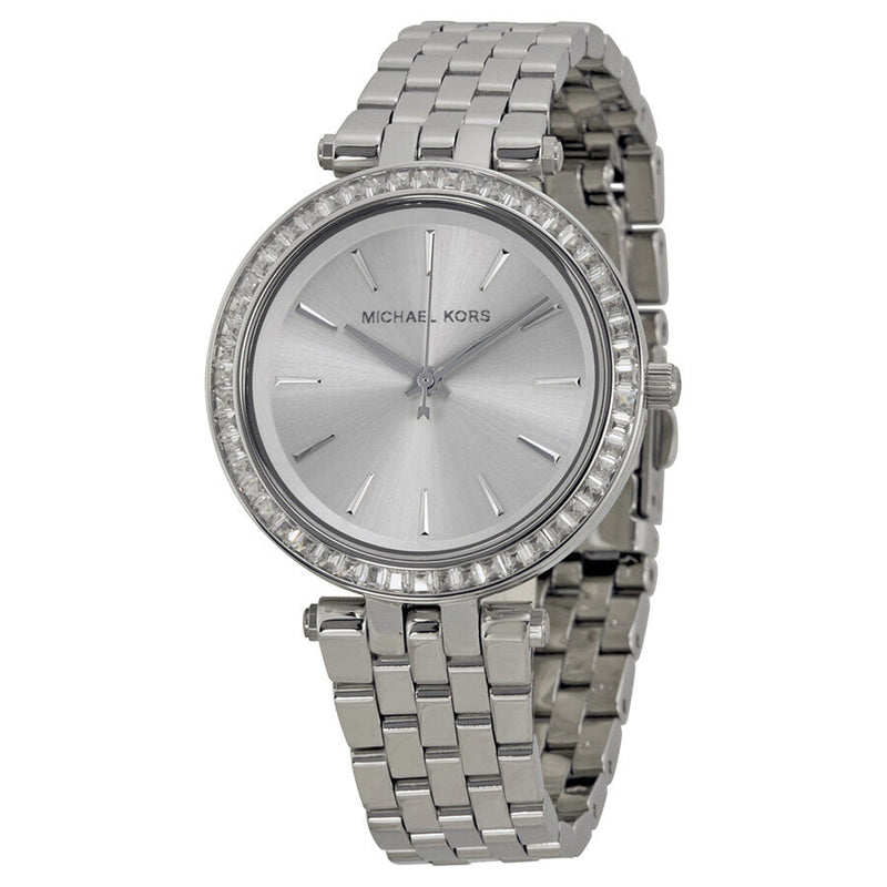 Michael Kors Petite Darci Silver Dial Steel Ladies Watch MK3364 - Watches of New Zealand