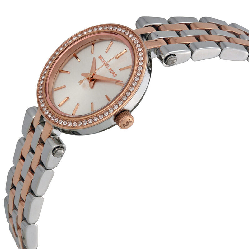 Michael Kors Petite Darci Silver Dial Two-tone Ladies Watch MK3298 - Watches of New Zealand #2