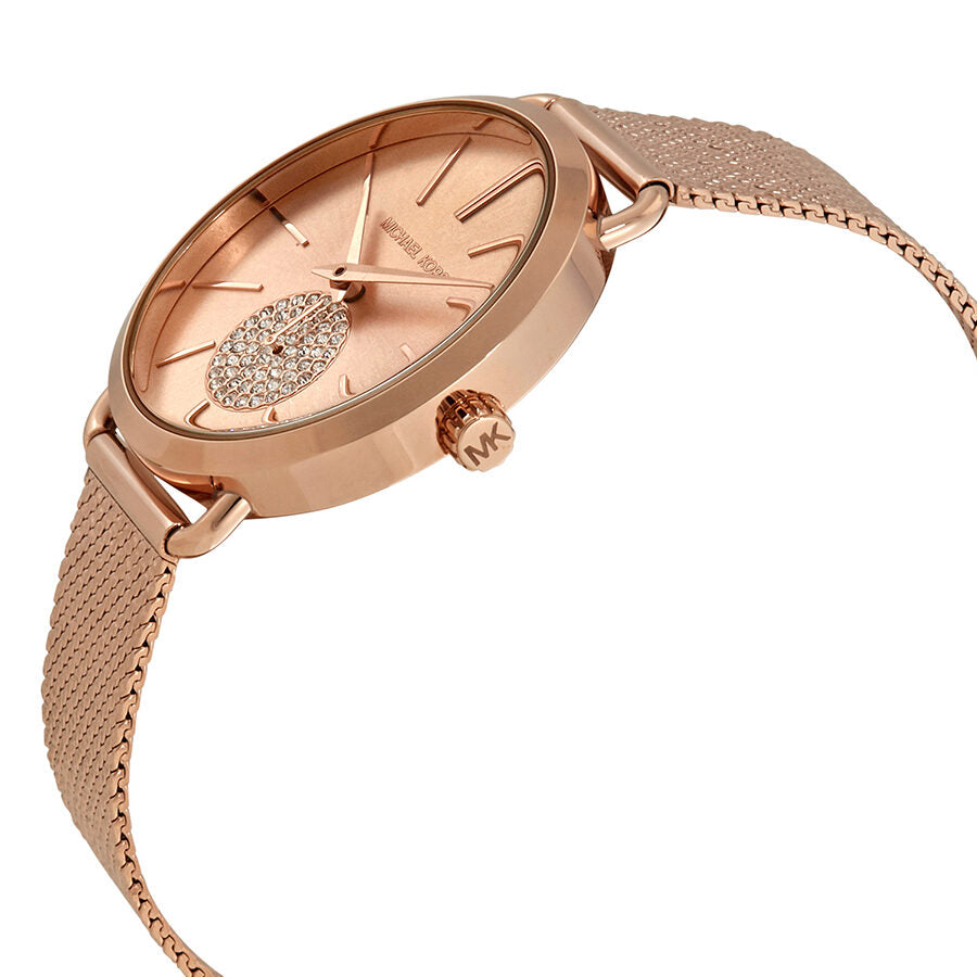 Michael Kors Porita Rose Dial Ladies Watch MK3845