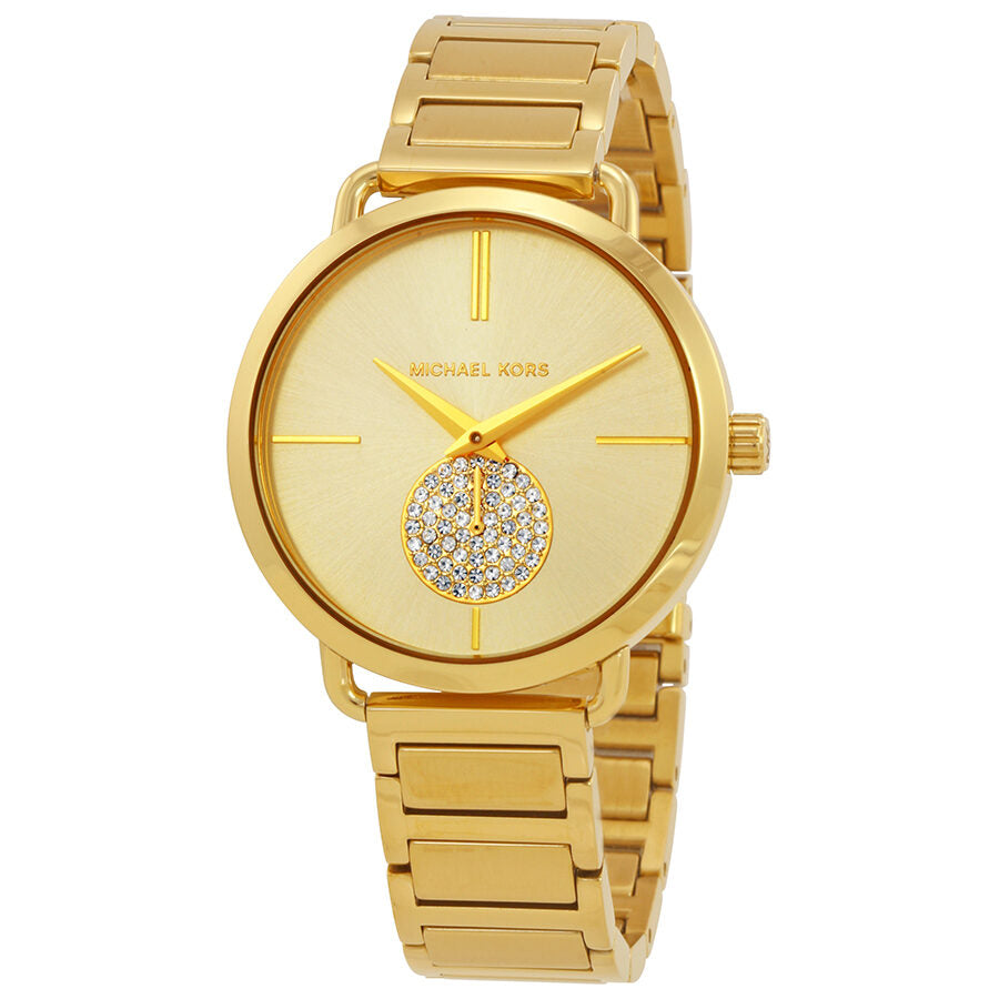 Michael Kors Portia Gold Dial Ladies Watch MK3639