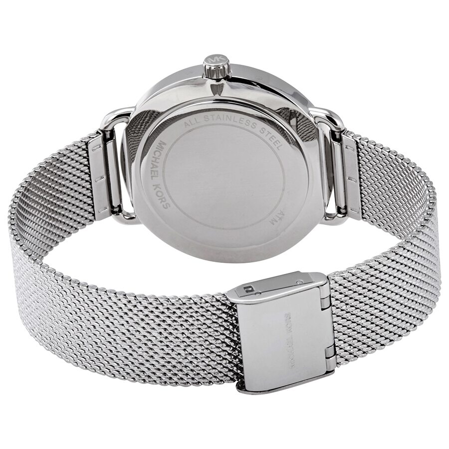 Michael Kors Portia Crystal Quartz Silver Dial Ladies Watch MK3843