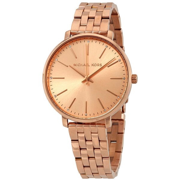 Michael Kors Pyper Rose Gold Unisex Watch  MK3897 - Watches of New Zealand