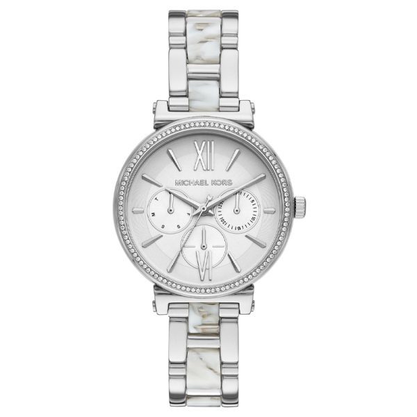 Michael Kors Pyper MK4345 Quartz Crystal Embellished Women's Watch