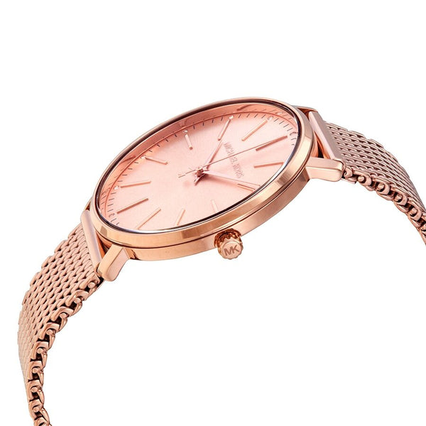 Michael Kors Pyper Quartz Crystal Rose Gold Dial Ladies Watch MK4340 - Watches of New Zealand #2