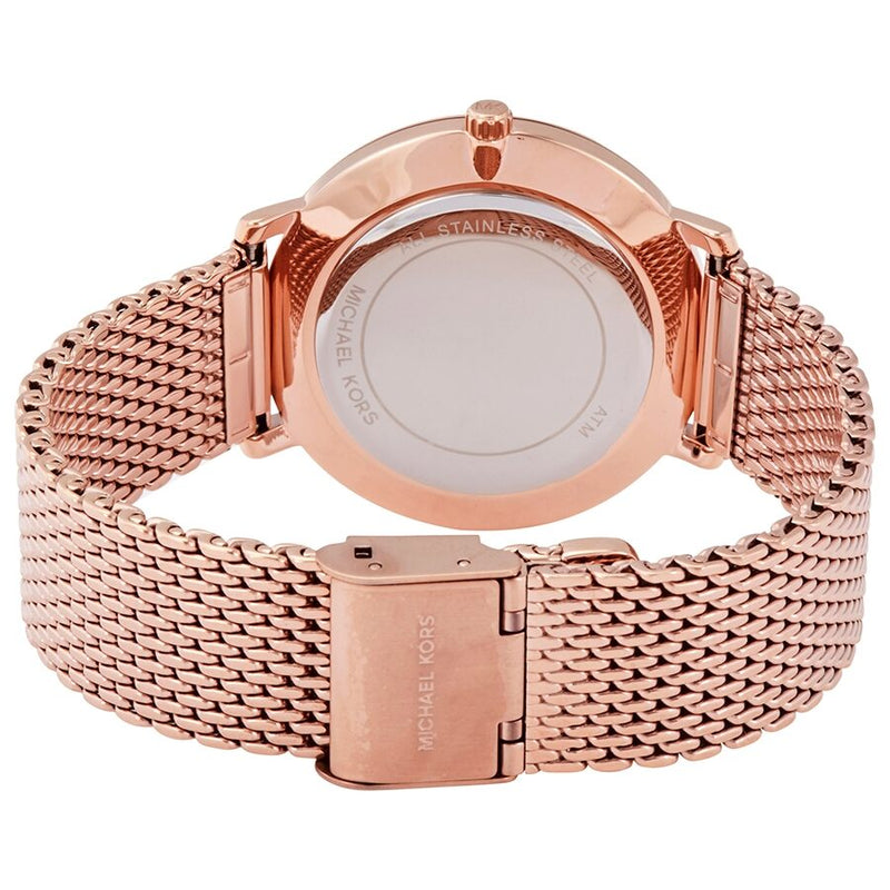 Michael Kors Pyper Quartz Crystal Rose Gold Dial Ladies Watch MK4340 - Watches of New Zealand #3