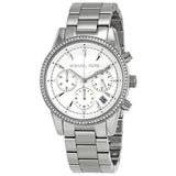 Michael Kors Ritz Chronograph White Dial Ladies Watch MK6428 - Watches of New Zealand