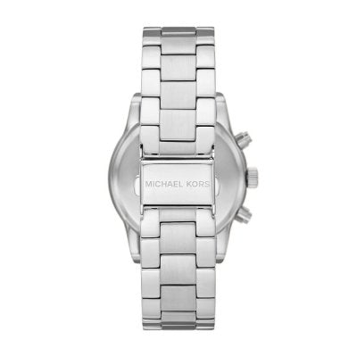 Michael Kors Bryant Pavé Silver-Tone Watch MK7301